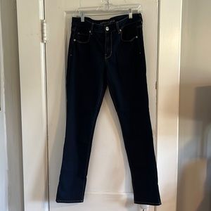 American Eagle Dark Wash Skinny Jeans, Size 12